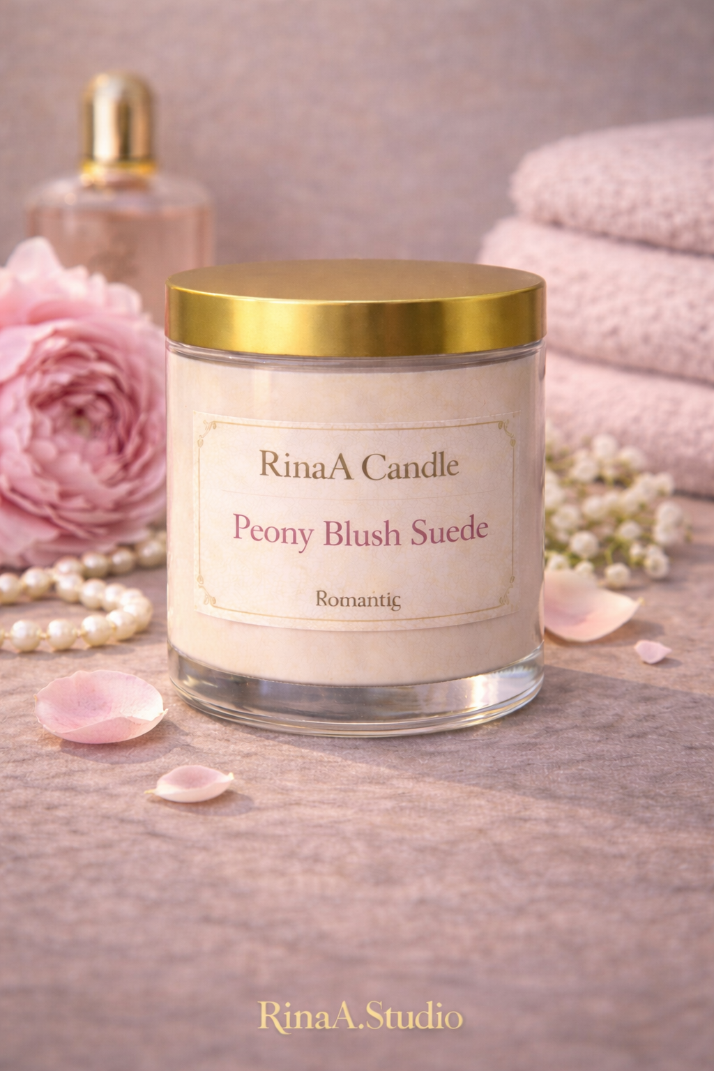 Peony Blush Suede